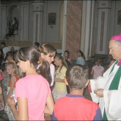 7-8 iulie 2007: Vizită pastorală în Parohia Săbăoani