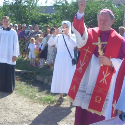 8 iulie 2007: Administrarea Mirului în Parohia Şcheia