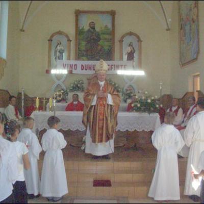 14 iulie 2007: Administrarea Mirului în Parohia Trebeş