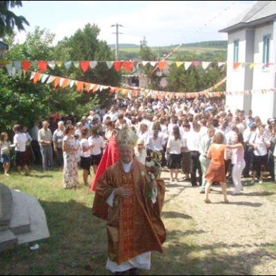 14 iulie 2007: Administrarea Mirului în Parohia Trebeş