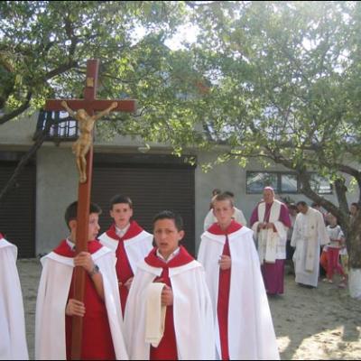 14-15 iulie 2007: Vizită pastorală în Parohia "Sf. Mihail" din Satu-Nou (Pîrgăreşti, Bacău)