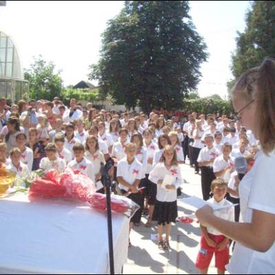 21 iulie 2007: Administrarea Mirului în Parohia Galbeni