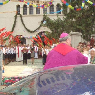 23 iulie 2007: Administrarea Mirului în Parohia Oţeleni