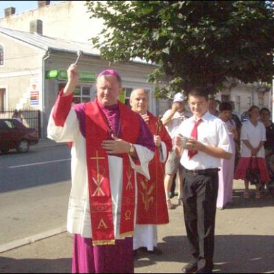 28 iulie 2007: Administrarea Mirului în Parohia Rădăuţi