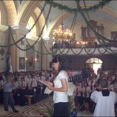 28 iulie 2007: Administrarea Mirului în Parohia Rădăuţi