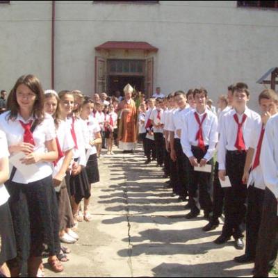 28 iulie 2007: Administrarea Mirului în Parohia Rădăuţi