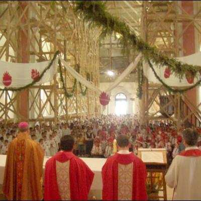 29 iulie 2007: Administrarea Mirului în Parohia Luizi-Călugăra