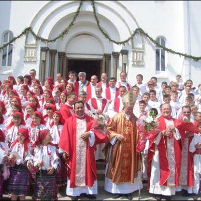 29 iulie 2007: Administrarea Mirului în Parohia Luizi-Călugăra