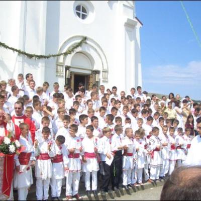 29 iulie 2007: Administrarea Mirului în Parohia Luizi-Călugăra