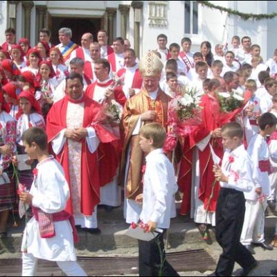 29 iulie 2007: Administrarea Mirului în Parohia Luizi-Călugăra