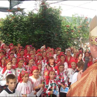 11 august 2007: Administrarea Mirului în Parohia Ciucani
