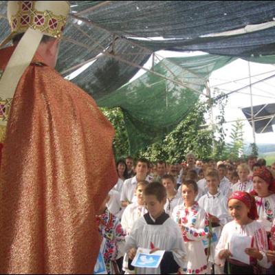 11 august 2007: Administrarea Mirului în Parohia Ciucani