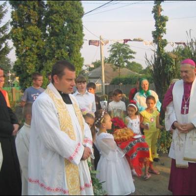 11-12 august 2007: Vizită pastorală în Parohia Săveni