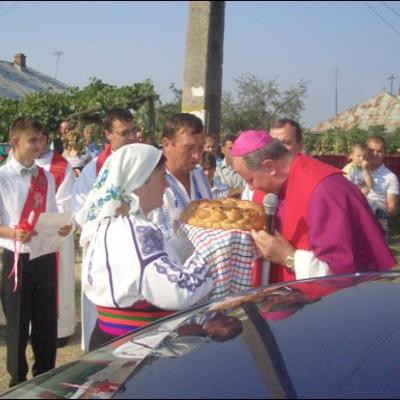 18 august 2007: Administrarea Mirului în Parohia Butea