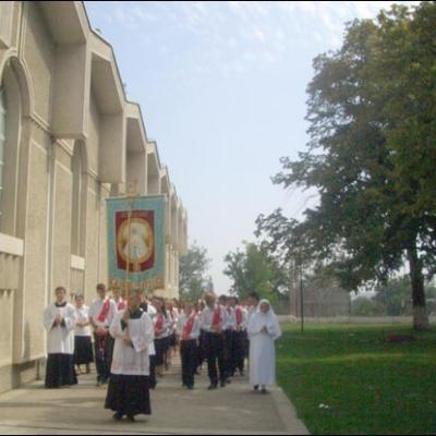 18 august 2007: Administrarea Mirului în Parohia Butea