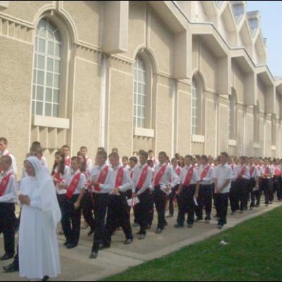 18 august 2007: Administrarea Mirului în Parohia Butea