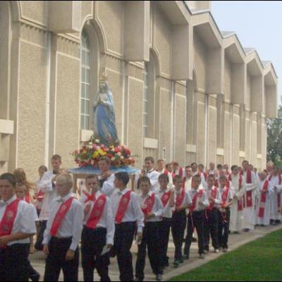 18 august 2007: Administrarea Mirului în Parohia Butea
