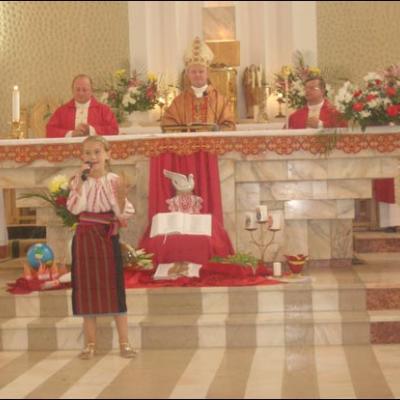 18 august 2007: Administrarea Mirului în Parohia Butea