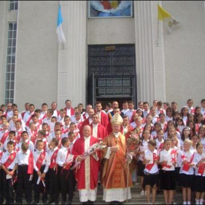 18 august 2007: Administrarea Mirului în Parohia Butea
