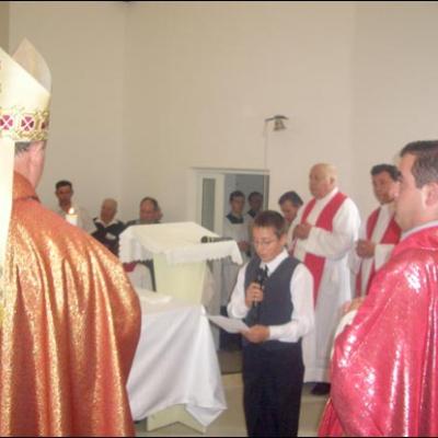 19 august 2007: Administrarea Mirului în Parohia Bârgăuani
