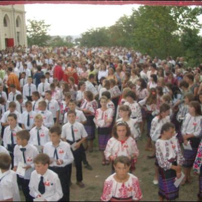 25 august 2007: Cleja II: Sfinţirea casei parohiale şi a primăriei