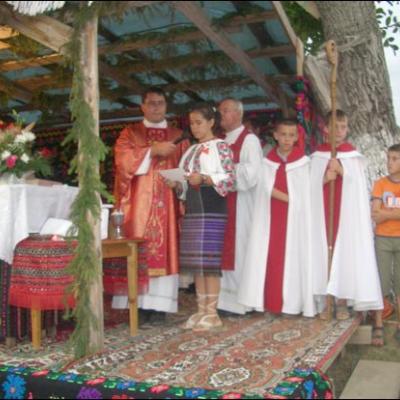 25 august 2007: Cleja II: Sfinţirea casei parohiale şi a primăriei