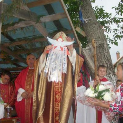 25 august 2007: Cleja II: Sfinţirea casei parohiale şi a primăriei