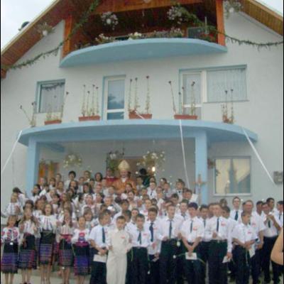 25 august 2007: Cleja II: Sfinţirea casei parohiale şi a primăriei