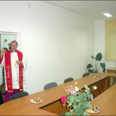 25 august 2007: Cleja II: Sfinţirea casei parohiale şi a primăriei