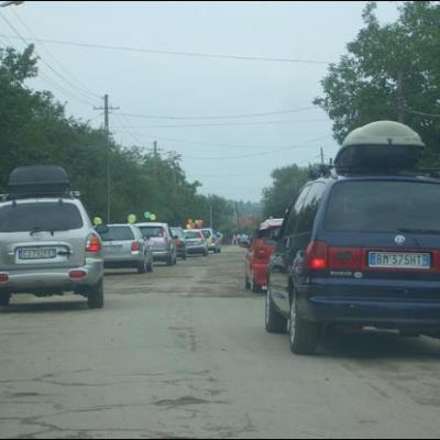 26 august 2007: Administrarea Mirului în Parohia Pârgăreşti