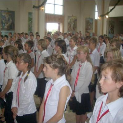 26 august 2007: Administrarea Mirului în Parohia Pârgăreşti