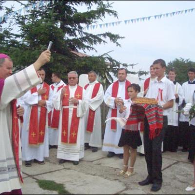 1 septembrie 2007: Administrarea Mirului în Parohia Mirceşti
