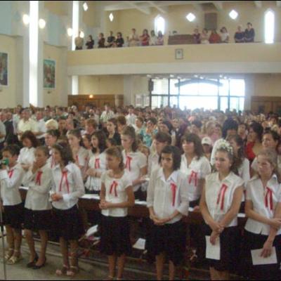 1 septembrie 2007: Administrarea Mirului în Parohia Mirceşti
