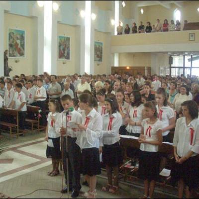 1 septembrie 2007: Administrarea Mirului în Parohia Mirceşti
