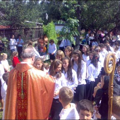 2 septembrie 2007: Administrarea Mirului în Parohia Vizantea