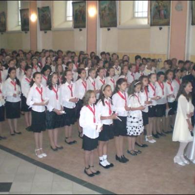 8 septembrie 2007: Răducăneni: Conferirea sacramentului sfântului Mir