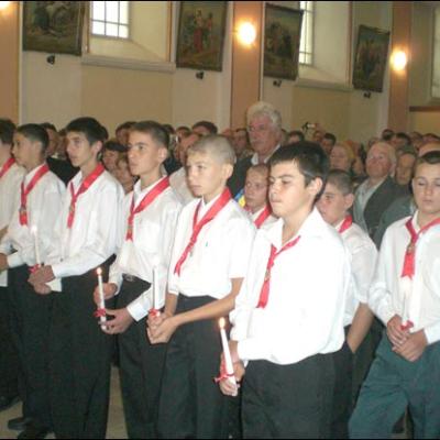 8 septembrie 2007: Răducăneni: Conferirea sacramentului sfântului Mir