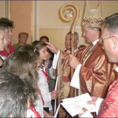 8 septembrie 2007: Răducăneni: Conferirea sacramentului sfântului Mir