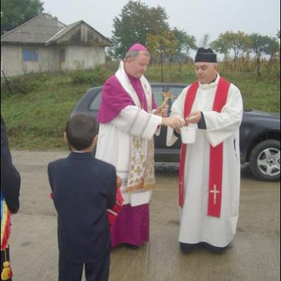 6 octombrie 2007: Administrarea Mirului în Parohia Talpa