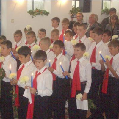6 octombrie 2007: Administrarea Mirului în Parohia Talpa