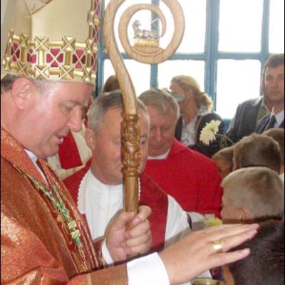 6 octombrie 2007: Administrarea Mirului în Parohia Talpa