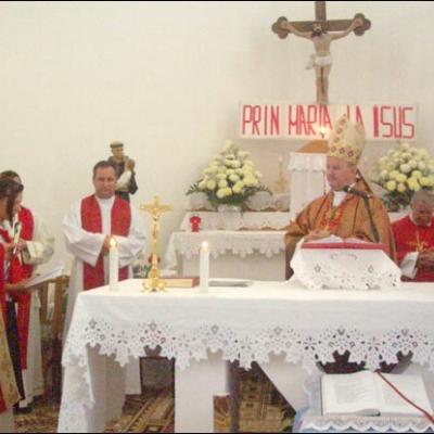 6 octombrie 2007: Administrarea Mirului în Parohia Talpa