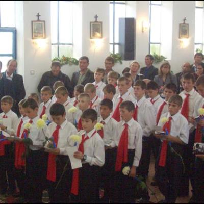 6 octombrie 2007: Administrarea Mirului în Parohia Talpa