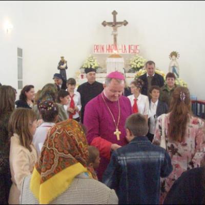 6 octombrie 2007: Administrarea Mirului în Parohia Talpa