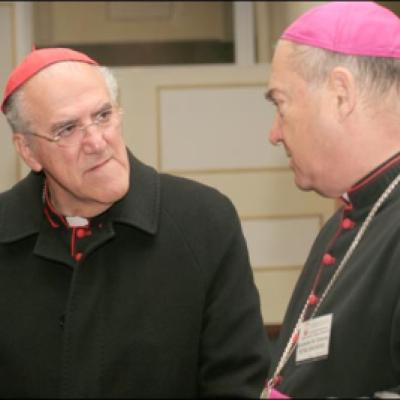 22-23 octombrie 2007: Iaşi: Card. Javier Lozano Barragán la conferinţa internaţională cu tema "Îngrijiri la domiciliu - caritate şi profesionalism"