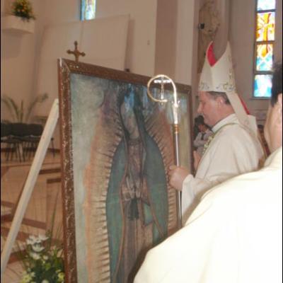 10-12 noiembrie 2007: Bacău: Icoana Maicii Domnului de la Guadalupe