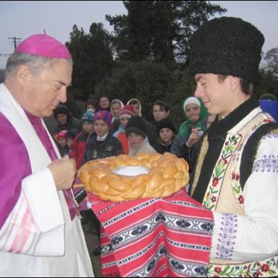 11 noiembrie 2007: Vizită pastorală în Parohia Şcheia