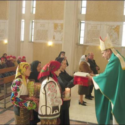 11 noiembrie 2007: Vizită pastorală în Parohia Şcheia