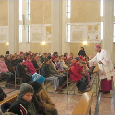 11 noiembrie 2007: Vizită pastorală în Parohia Şcheia