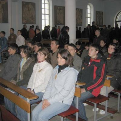 18 noiembrie 2007: Sagna-Săbăoani: Schimb de experienţă între tineri